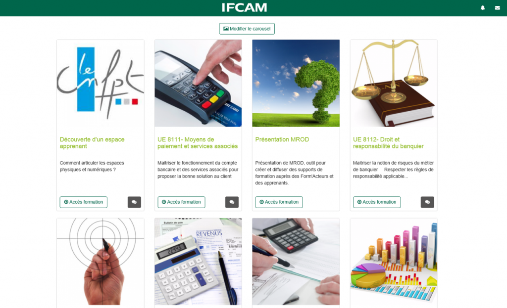 digital en formation - MROD - IFCAM